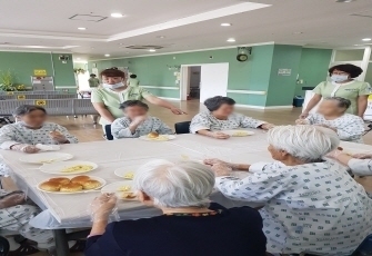 사회복지프로그램 - 계란감자샌드위치 만들기
