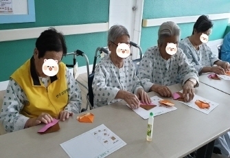 사회복지프로그램 - 도토리 종이접기